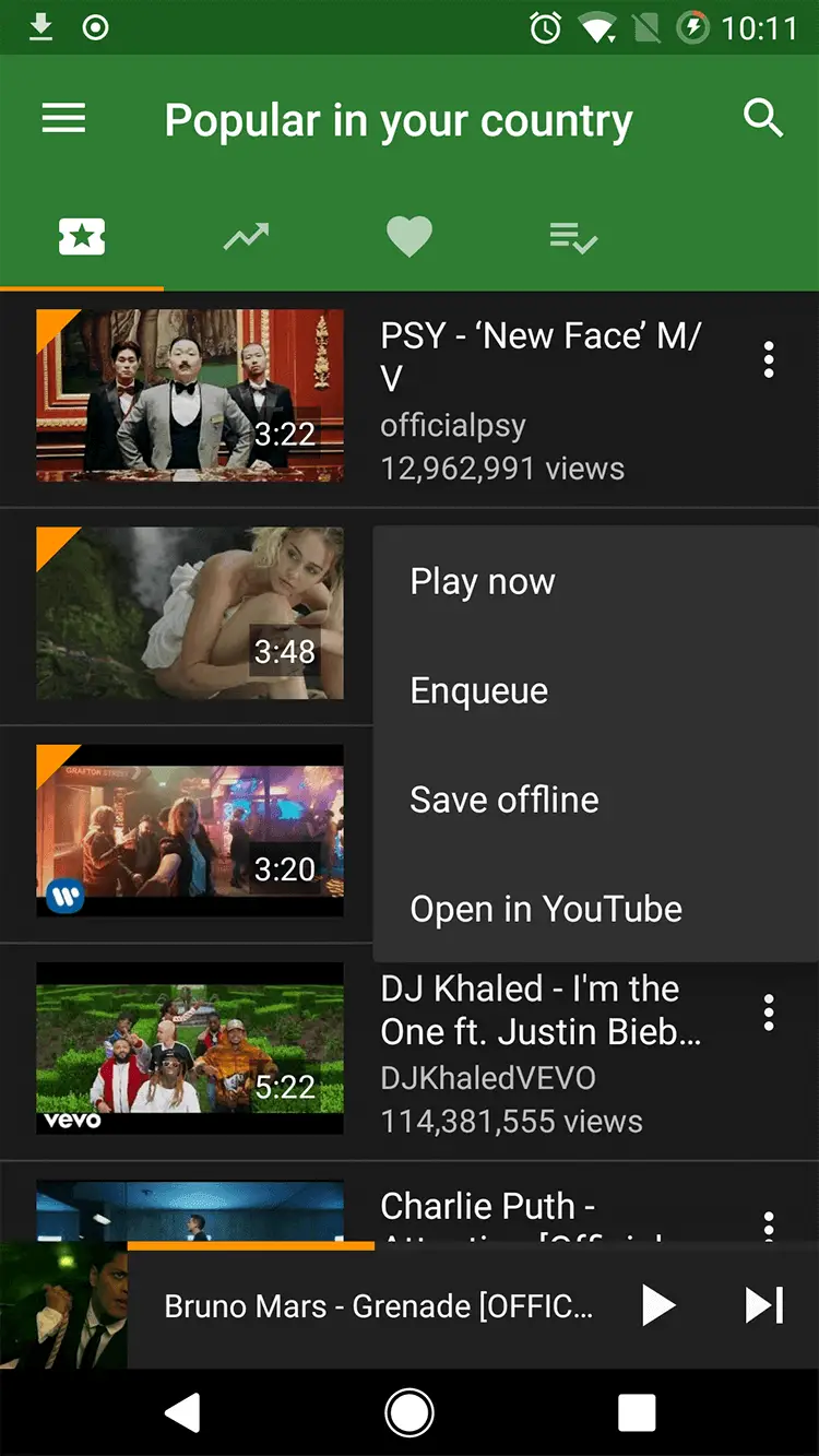 YMusic YouTube Playlist