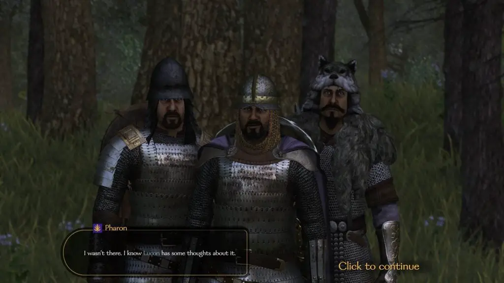 Mount and Blade 2 Bannerlord Progressing in the Quest