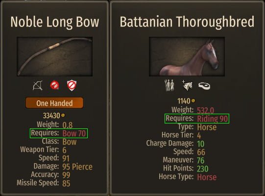 Bannerlord Weapon Levels Showcase