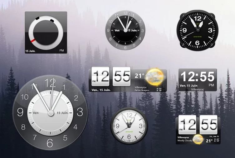 How to Place a Clock on Desktop in Windows 10