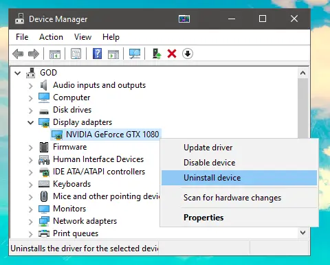 how to use display driver uninstaller windows 10