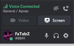 Discord Screenshare Button