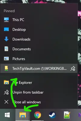Shared Folder from File Explorer icon