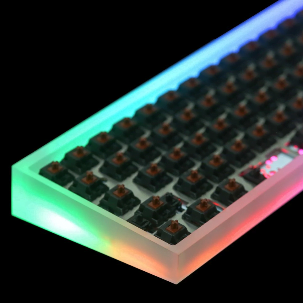 Acrylic Frosted Keyboard Casing