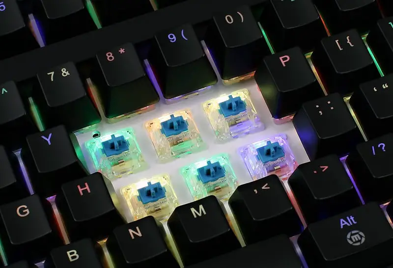 Cherry MX Blue Mechanical keyboard