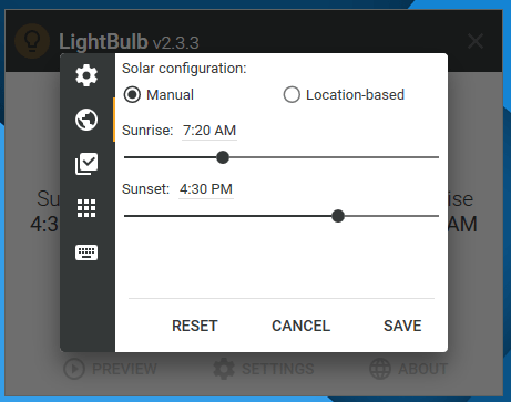 windows 10 night light grayed out